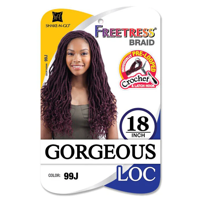 Freetress Braid Pre Looped Crochet GODDESS LOC 18 Inch - Image 3