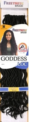 Freetress Braid Pre Looped Crochet GODDESS LOC 18 Inch - Image 4