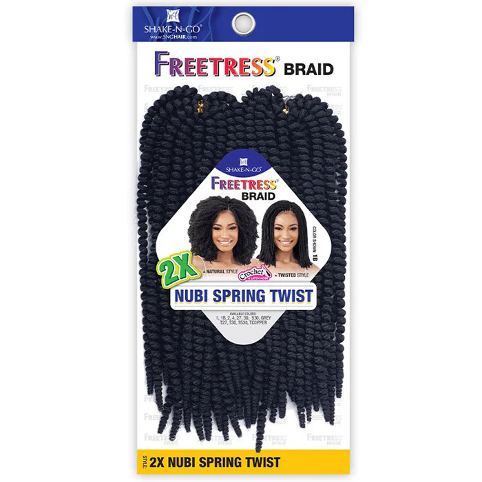 Freetress Crochet Braid - 2X NUBI SPRING TWIST - Image 4