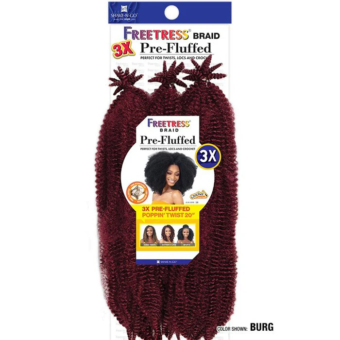 Freetress Crochet Braid - 3X PRE-FLUFFED POPPIN TWIST 20" - Image 5
