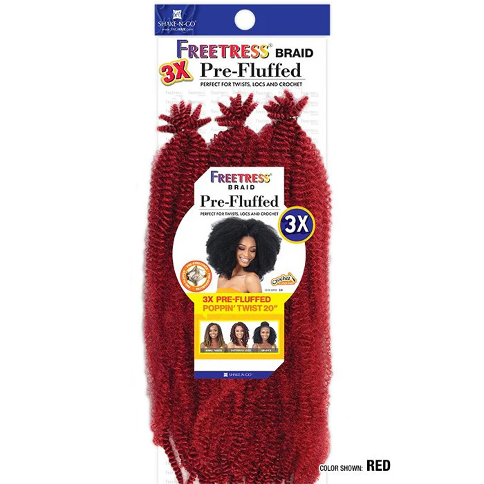 Freetress Crochet Braid - 3X PRE-FLUFFED POPPIN TWIST 20" - Image 7