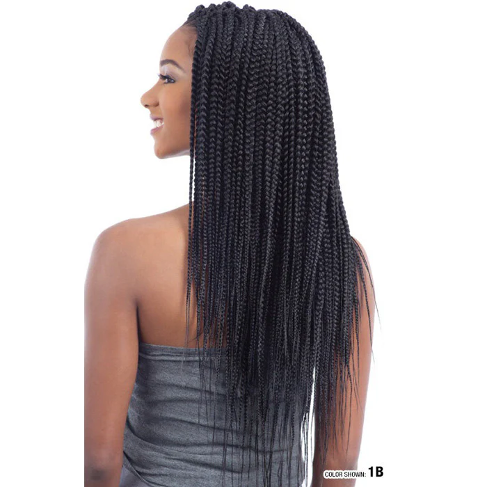Freetress Crochet Braid 81 Strands PRE-FEATHERED NIGERIAN 20 Inch - Image 2