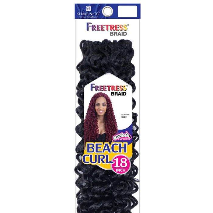 Freetress Crochet Braid - BEACH CURL 12/18" - Image 5