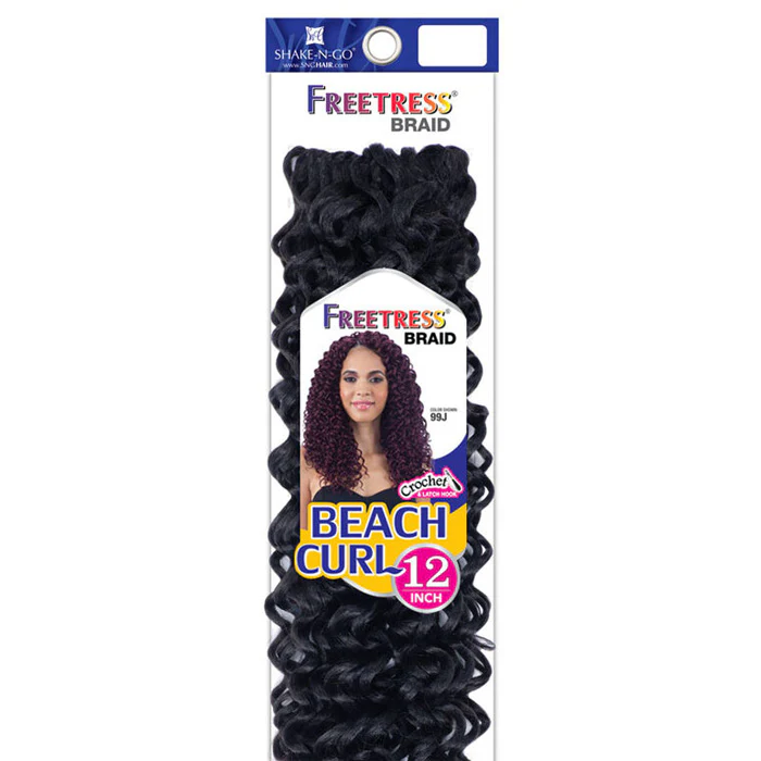 Freetress Crochet Braid - BEACH CURL 12/18" - Image 6