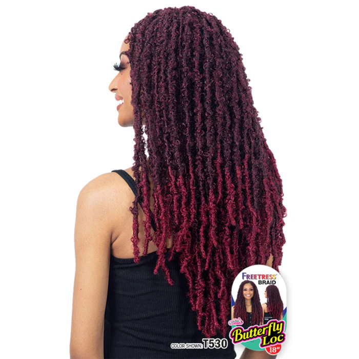 Freetress Crochet Braid - BUTTERFLY LOC 18" - Image 2