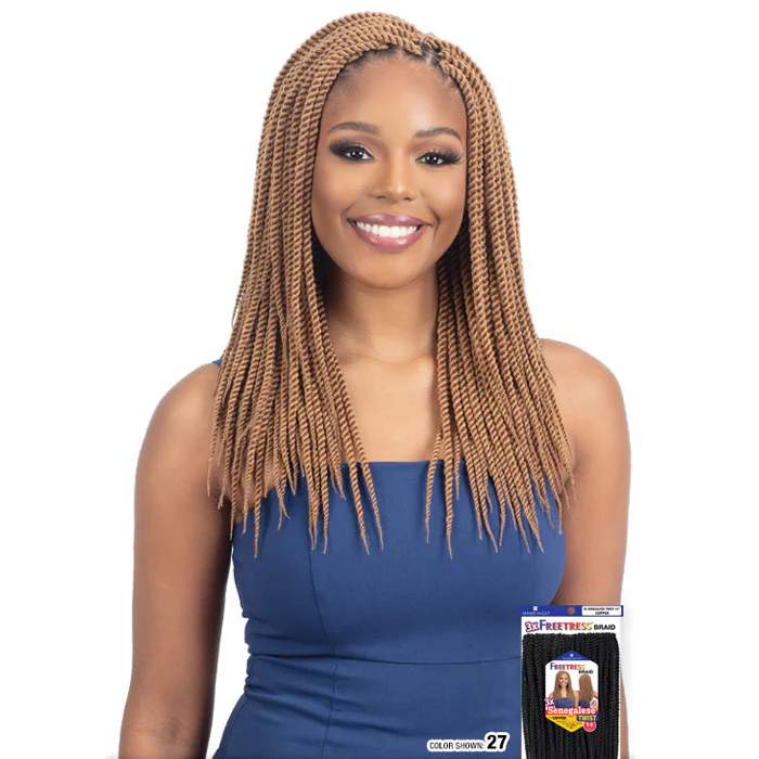 Freetress Crochet Pre-Looped Twist Braid - 3X SENEGALESE TWIST (14"/18") - Image 3