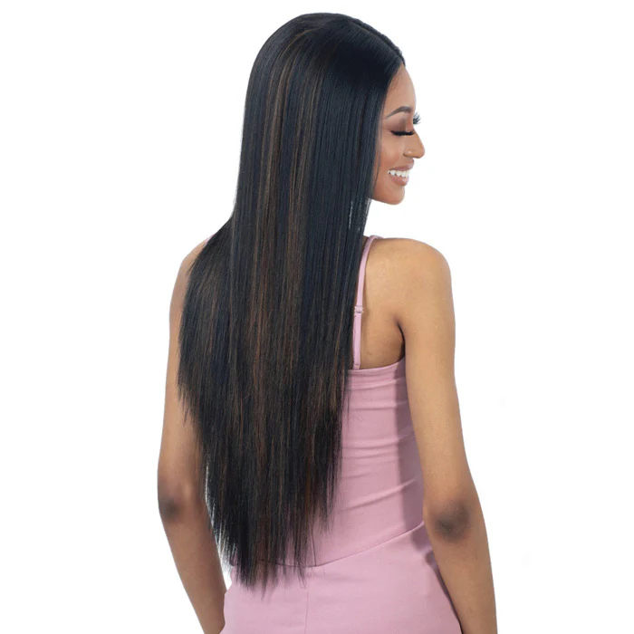 Freetress Equal Synthetic 100% Hand Tied Super Wide HD Lace Part Wig - VANITY - Image 4