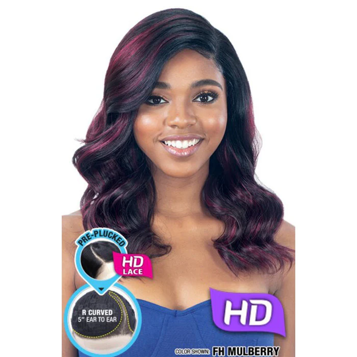 Shake N Go Freetress Equal Synthetic 5" Curved Part HD Lace Front Wig - REVA LACED - Image 4