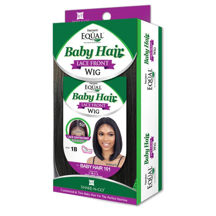 Freetress Equal Baby Hair 5" Deep Parting Lace Front Wig - BABY HAIR 101 - Image 3