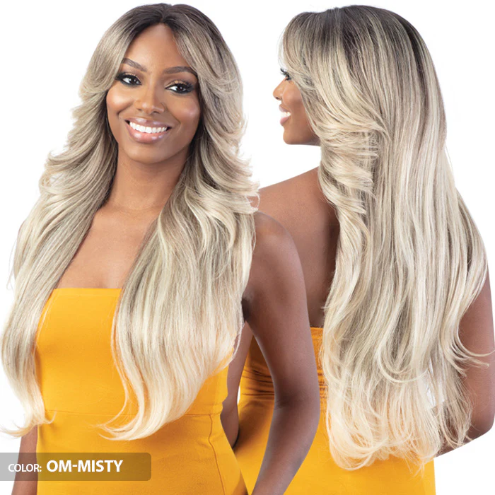 FreeTress Equal Curtain Bang HD Deep Parting Lace Wig - BOMBSHELL - Image 3