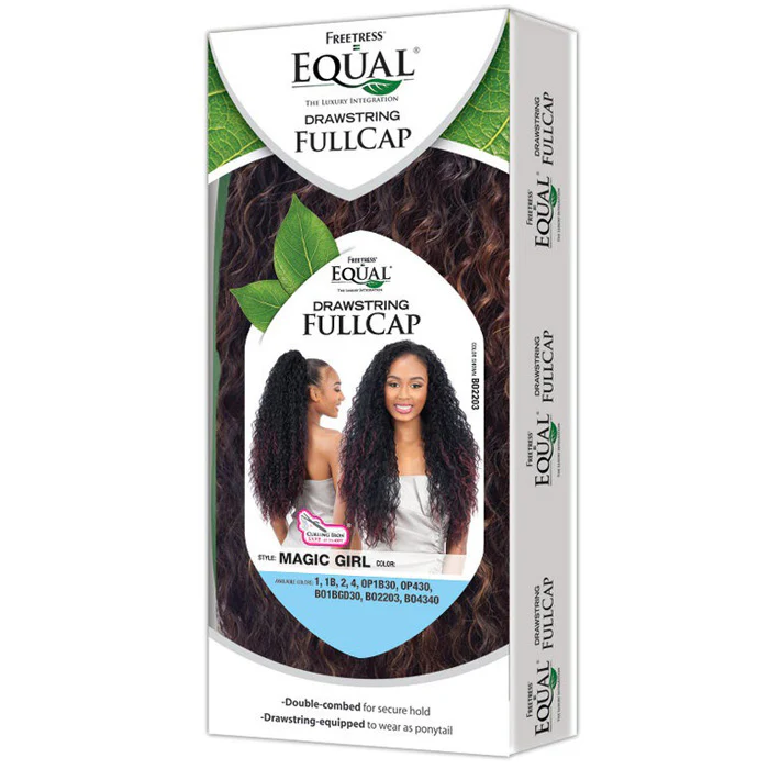 Freetress Equal Drawstring Fullcap Half Wig MAGIC GIRL - Image 3