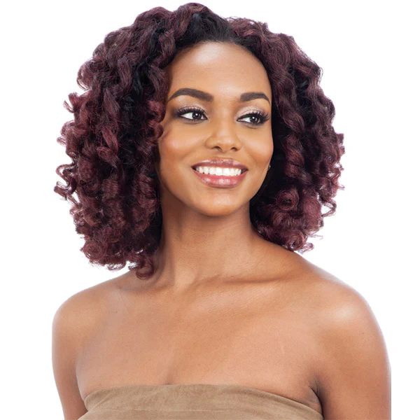 Freetress Equal Drawstring Fullcap Half Wig - NATURAL ROD SET - Image 5