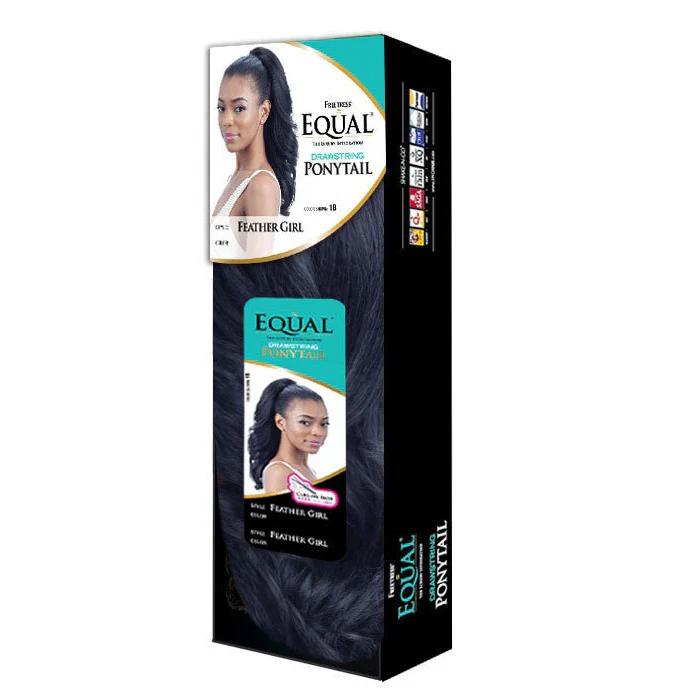 Freetress Equal Drawstring Ponytail FEATHER GIRL - Image 3