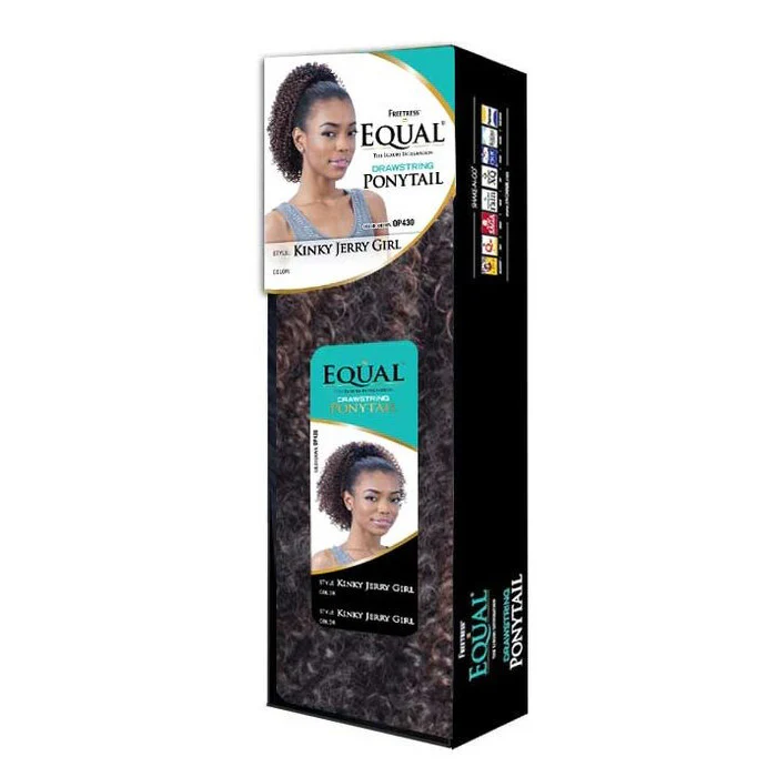 Freetress Equal Drawstring Ponytail KINKY JERRY GIRL - Image 3
