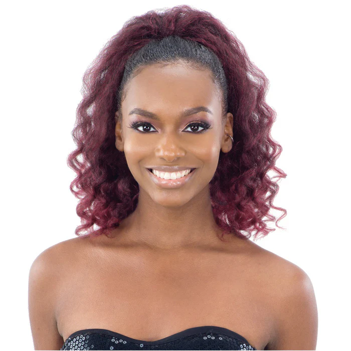 Freetress Equal Drawstring Ponytail NATURAL GIRL (MED ROD) - Image 3