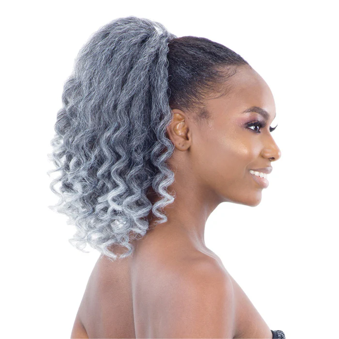 Freetress Equal Drawstring Ponytail NATURAL GIRL (MED ROD) - Image 7