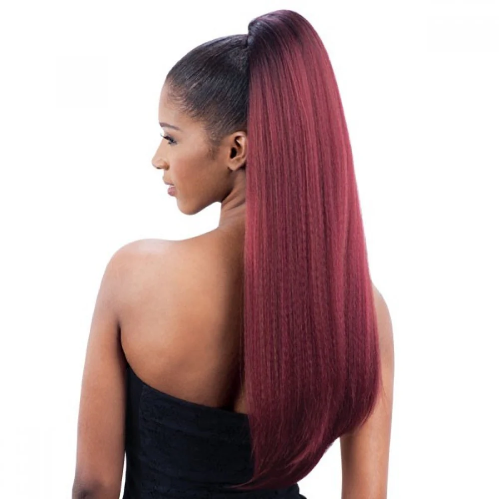 Freetress Equal Drawstring Ponytail YAKY BOUNCE 30 Inch - Image 2