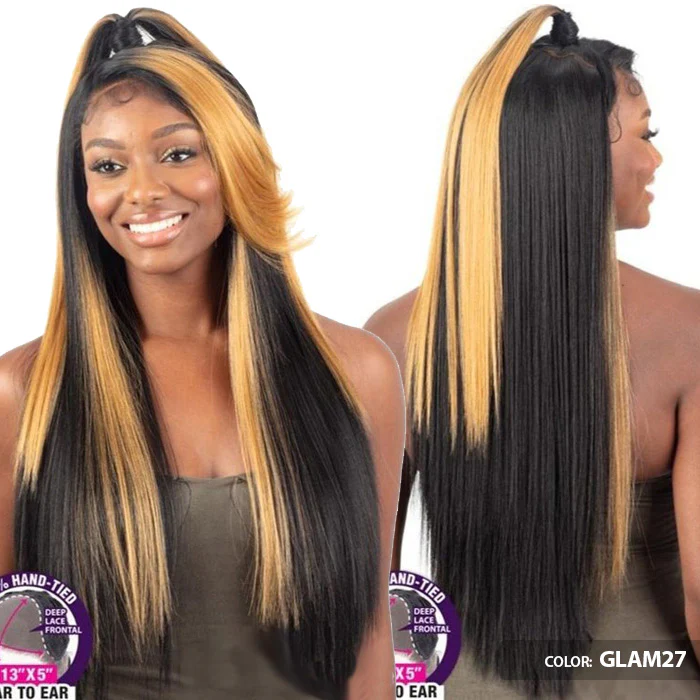 Shake N Go Equal Illusion Half Up 13x5 HD Lace Frontal Wig - HDL-10 - Image 6