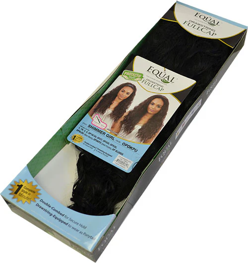 Freetress Equal Drawstring Fullcap Half Wig SHIMMER GIRL - Image 3