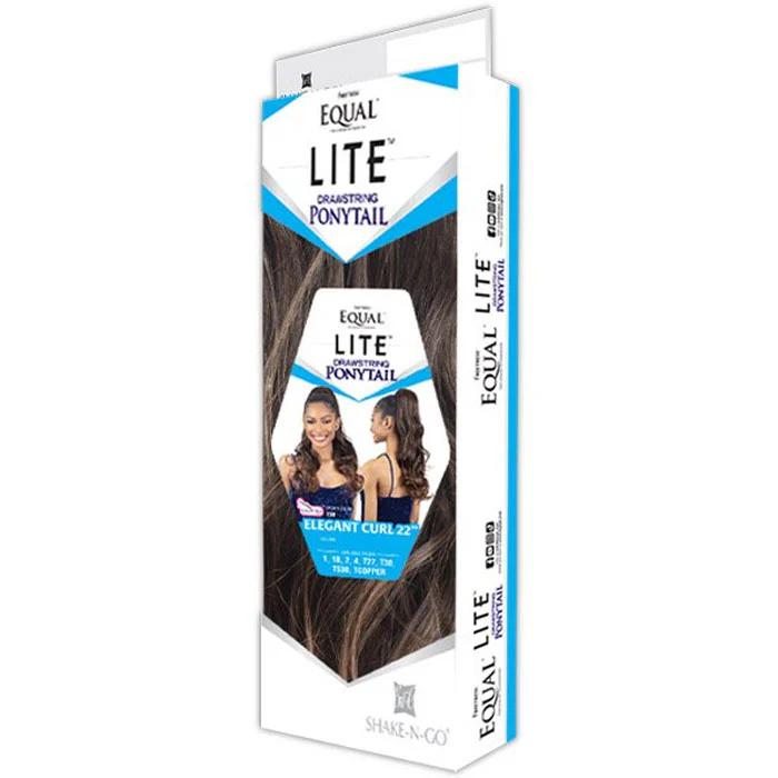 Freetress Equal Lite Drawstring Ponytail - ELEGANT CURL 22" - Image 3