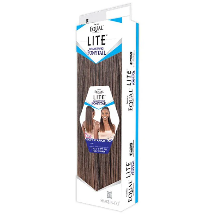 Freetress Equal LITE Drawstring Ponytail - YAKY STRAIGHT 24" - Image 3