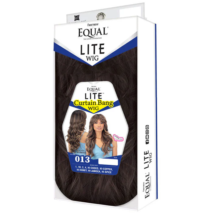 Freetress Equal Lite Full Wig - 013 - Curtain Bang - Image 7