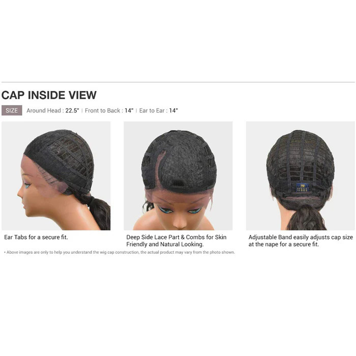 Freetress Equal Natural Me HD Lace Side Deep Part Wig - ZELLA - Image 4