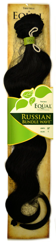 Freetress Equal Weave RUSSIAN BUNDLE WAVE 16" - 22" OMBRE TWO TONE - Image 2
