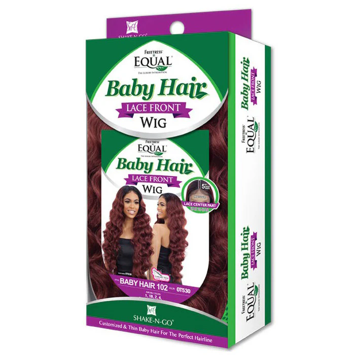 Shake N Go Equal Baby Hair 5" Deep Lace Front Wig - BABY HAIR 102 - Image 8