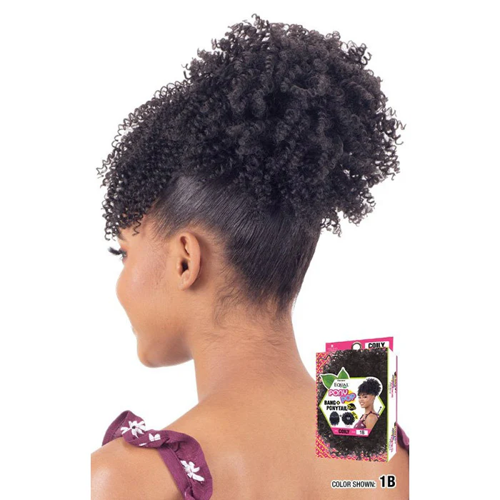 Equal by Shake N Go Pony Pop Bang & Ponytail 2Pcs - COILY - Image 2