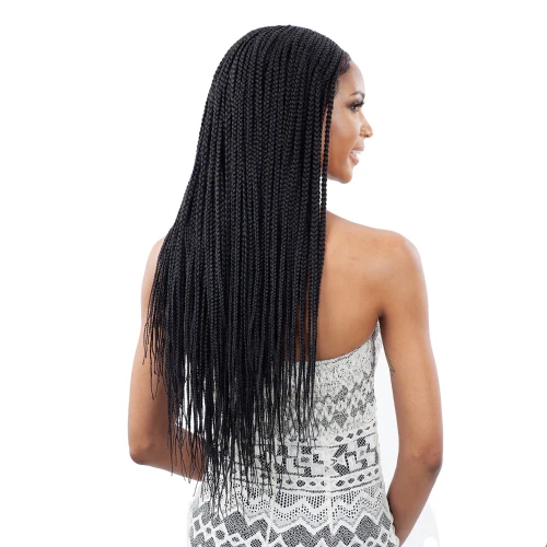 Freetress Equal Synthetic Braided Lace Wig - LONG BOX BRAIDS - Image 3