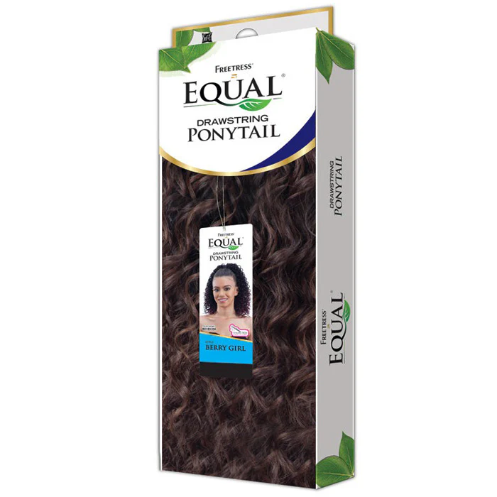 Freetress Equal Drawstring Ponytail - BERRY GIRL - Image 3