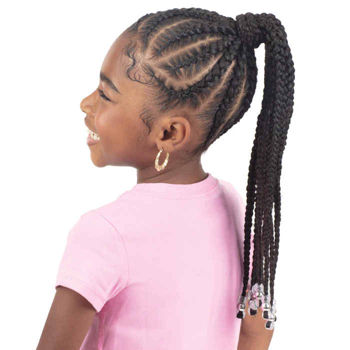 Freetress for Kids Crochet Braid- 3X PRE-STRETCHED BRAID 14" - Image 4