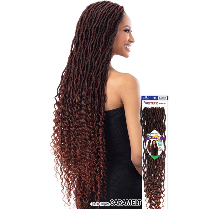 Freetress Pre-Looped Crochet Braid - 2X HIPPIE LOC 30" - Image 2