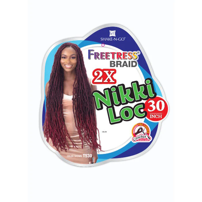 Freetress Pre-Looped Crochet Braid - 2X NIKKI LOC 30" - Image 3