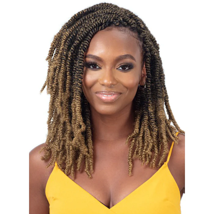 Freetress Pre-Looped Crochet Braid - 3X PRE-FLUFFED POPPIN TWIST 16" - Image 4