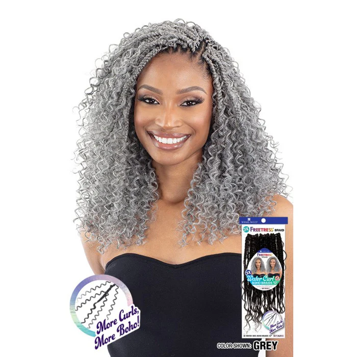Freetress Pre-Looped Crochet Braid - 3X WATER CURL BOHO BRAIDS 12" - Image 2