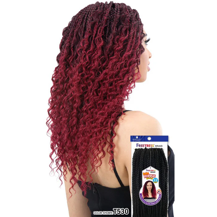 Freetress Pre-Looped Crochet Braid - BOHO HIPPIE BRAID 12" - Image 2