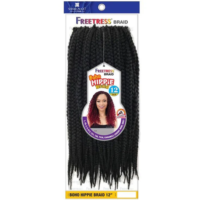 Freetress Pre-Looped Crochet Braid - BOHO HIPPIE BRAID 12" - Image 3