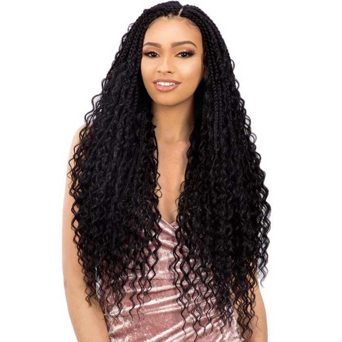 Freetress Pre-Looped Crochet Braid - BOHO HIPPIE BRAID 22"
