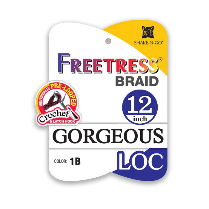 Freetress Pre-Looped Crochet Braid - GORGEOUS LOC 12" - Image 3