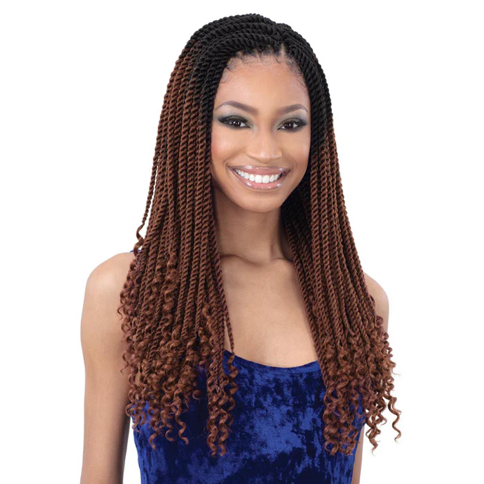 Freetress Pre Looped Crochet Braid - GORGEOUS TWIST 3X 12/18" - Image 2