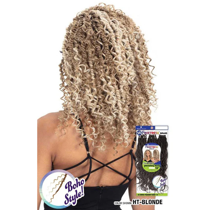 Freetress Pre-Looped Crochet Braids - 3X BOHO PASSION TWIST 12" - Image 2