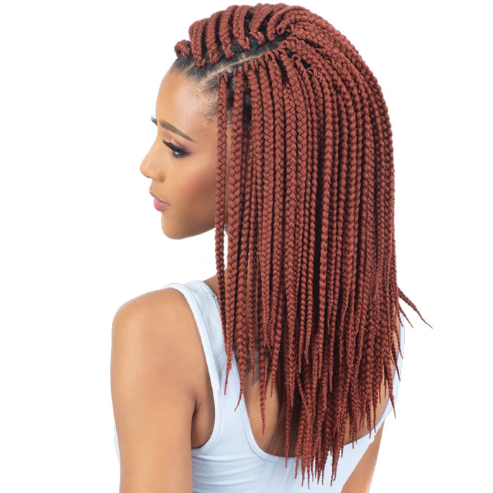 Freetress Pre-Looped Crochet Braids - 3X BOX BRAID 12" - Image 2