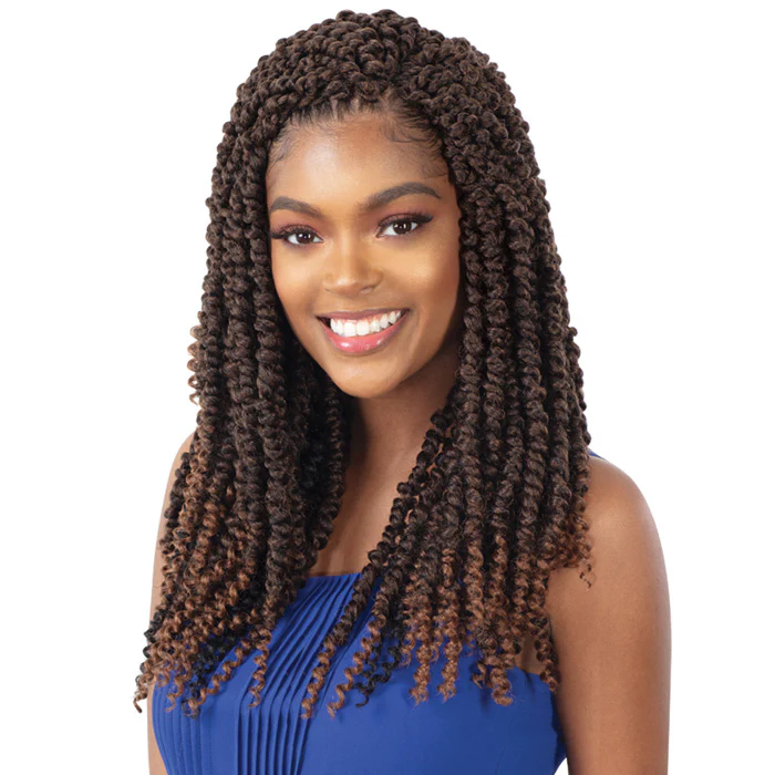Freetress Pre-Looped Crochet Braids - 3X LARGE PASSION TWIST 14" - Image 2