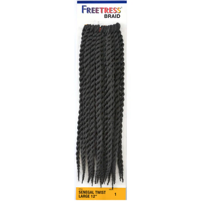 Freetress Pre-Looped Crochet Braids - SENEGAL TWIST LARGE 12" - Image 5