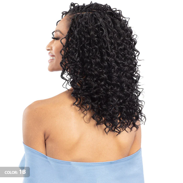 Freetress Style Pro 100 Value Pack Pre-Looped Crochet Braids - BOHO BOX BRAID 10" 4X - Image 2