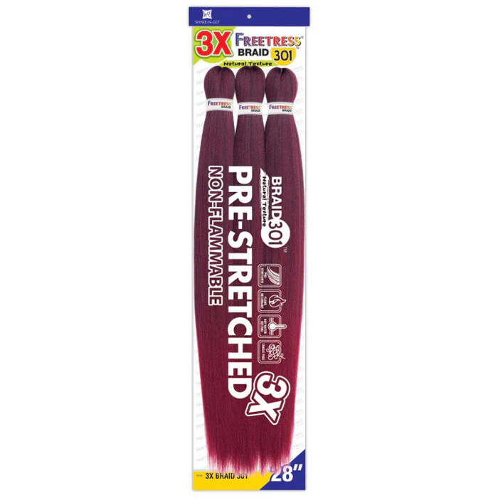 Freetress Pre-Stretched Braid - 3X Braid 301 28" - Image 5