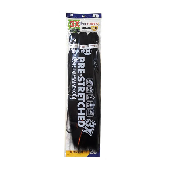 Freetress Pre-Stretched Braid - 3X Braid 301 28" - Image 6