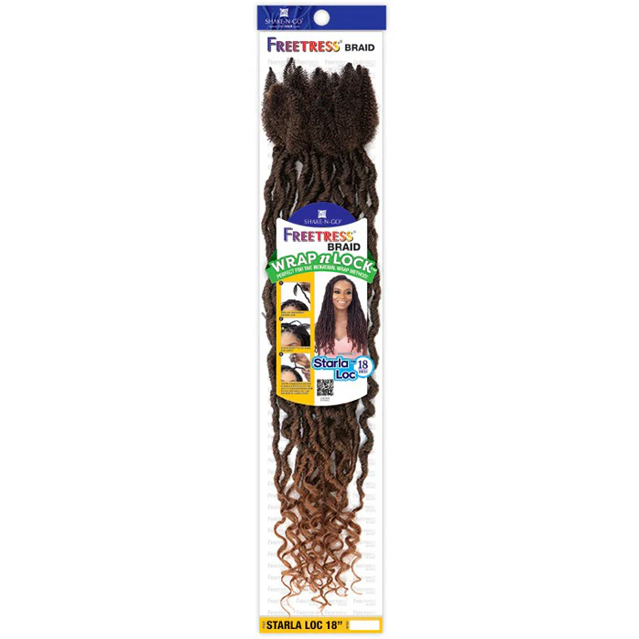 Freetress Wrap N Lock Pre-Looped Crochet Braid - STARLA LOC 18" - Image 5